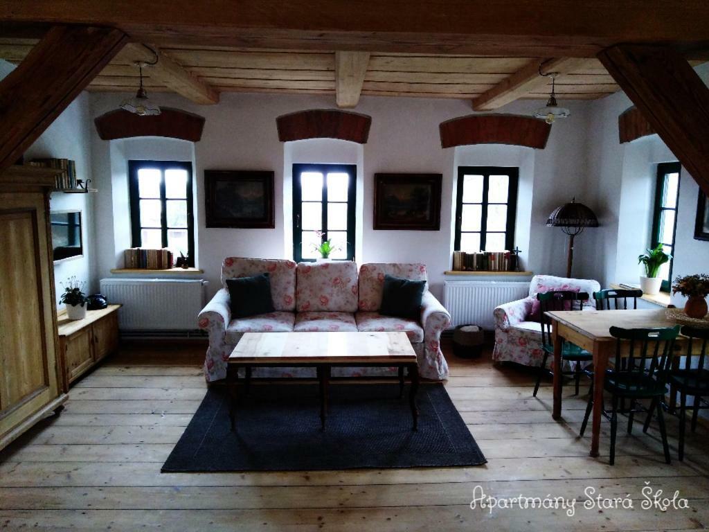 Apartmany Stara Skola Krasna Lipa Luaran gambar